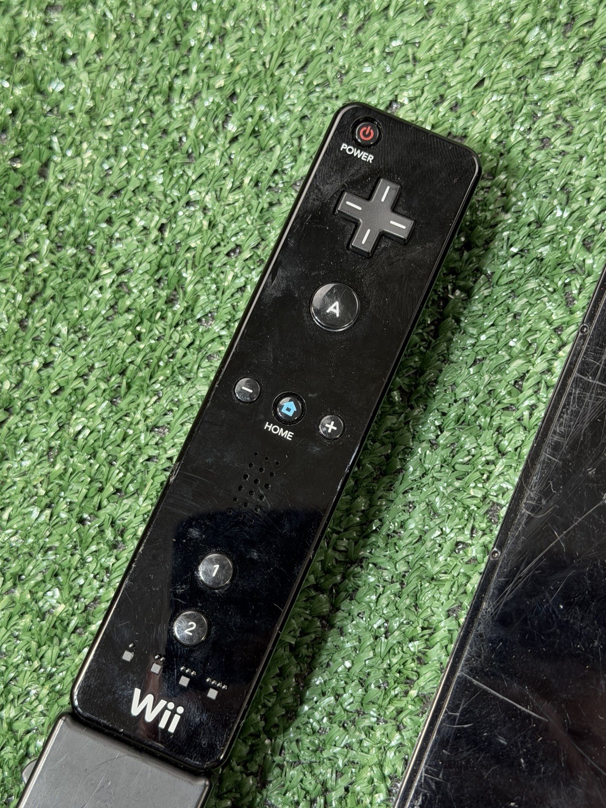 Nintendo Wii RVL-001 Black Console & 2 Controller Remotes Only – Tested Good