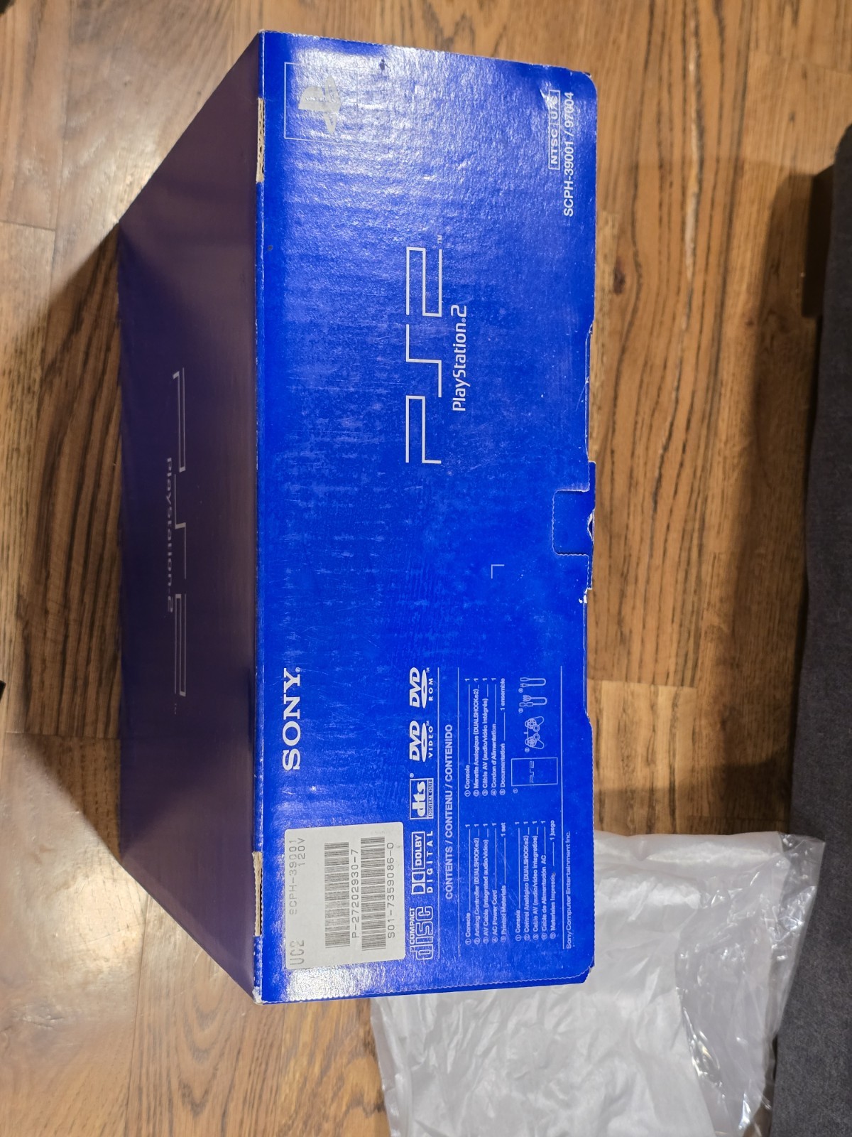2002 PS2 Fat Console Time Capsule CIB Walmart Bag Matching Receipt Spyro Game.