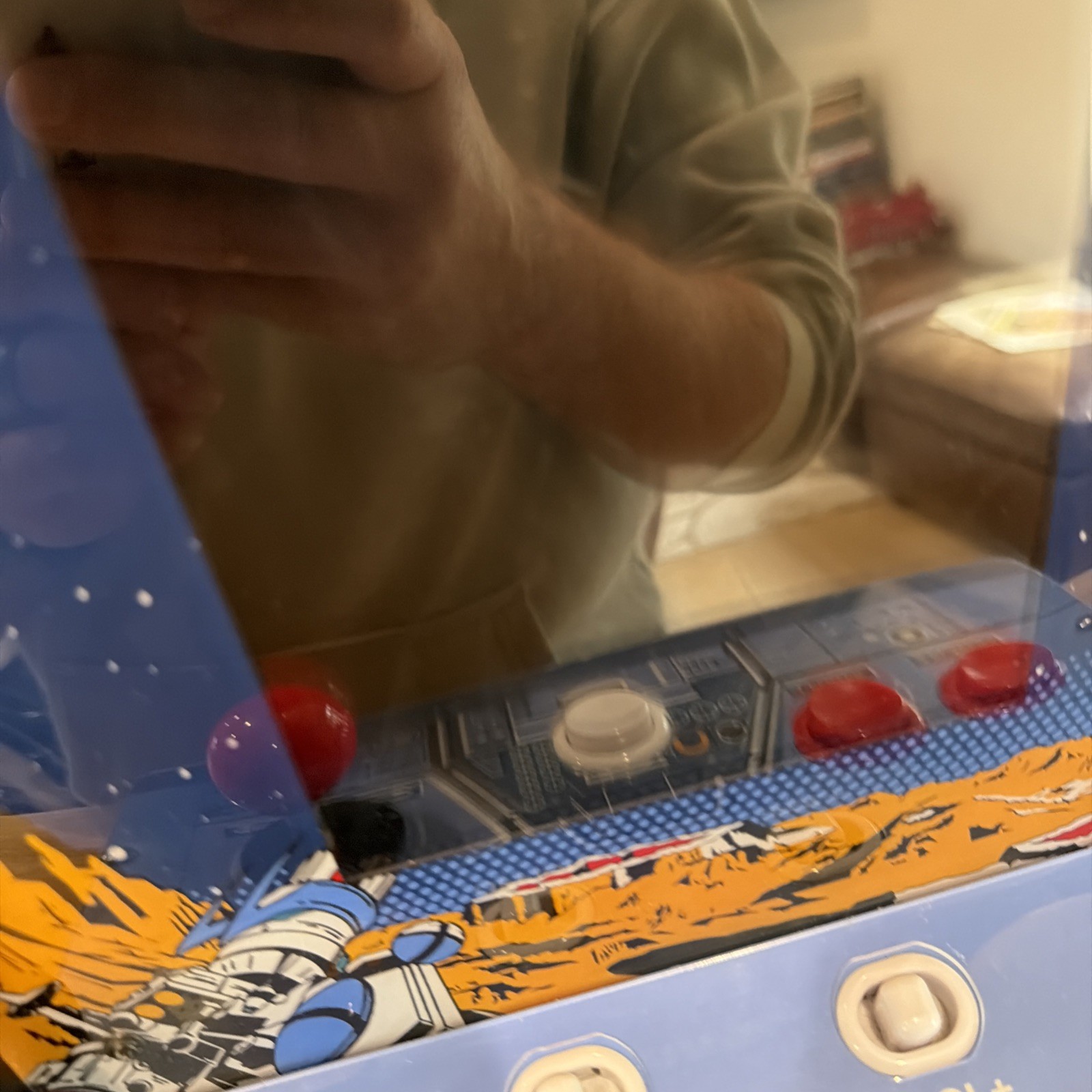 Arcade 1Up Space Invaders Counter-Cade – Tested & Working