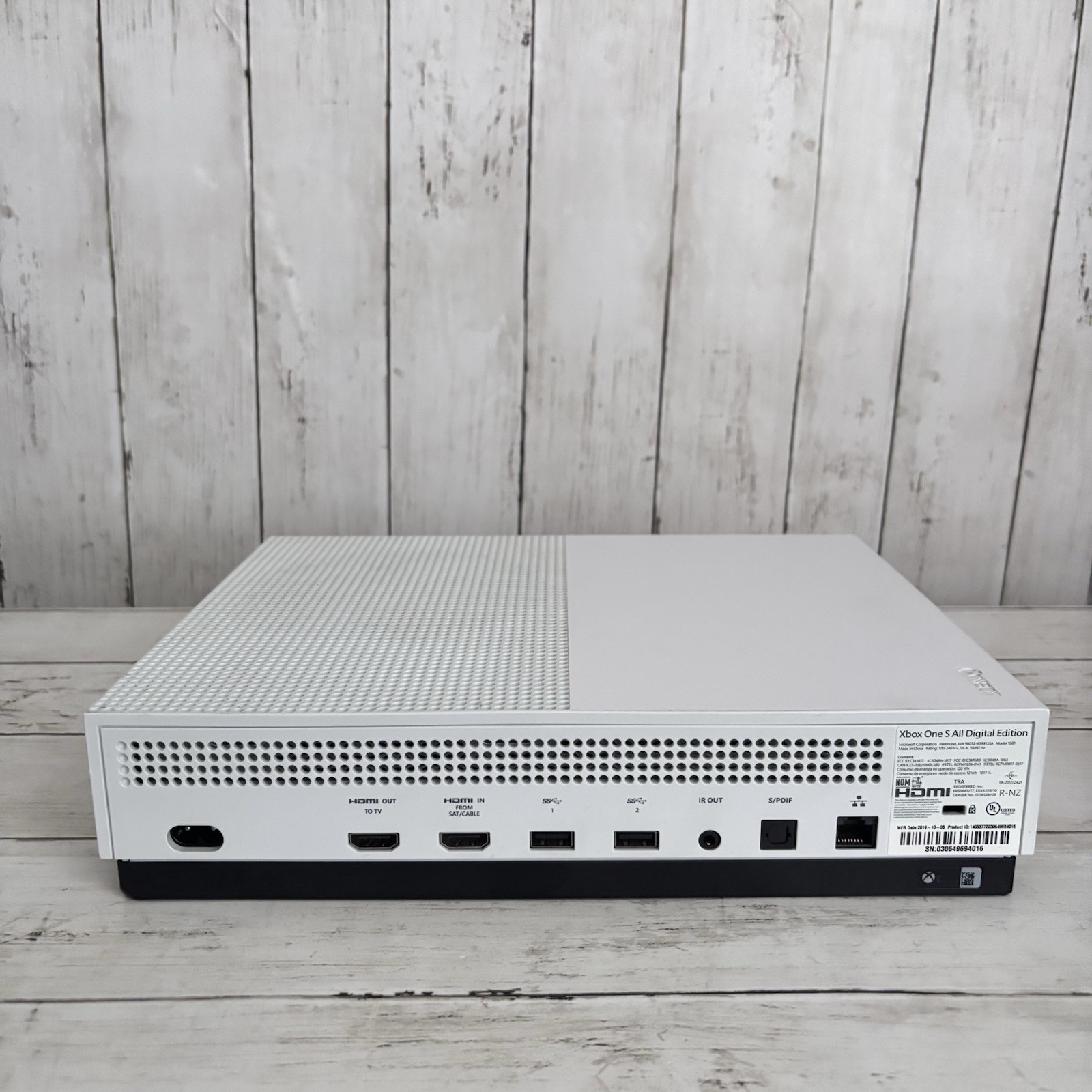 Xbox One S All Digital Edition Console White Model 1681 Fully Tested