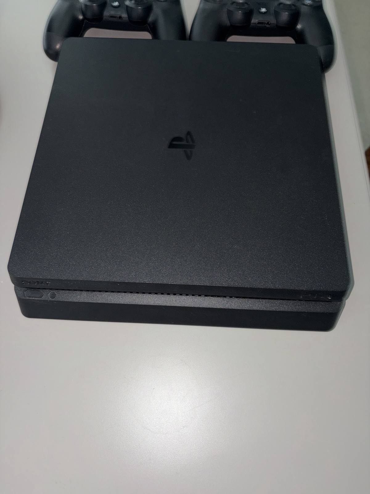 Sony PlayStation 4 1TB Black Console with 2 Original Controllers and Games