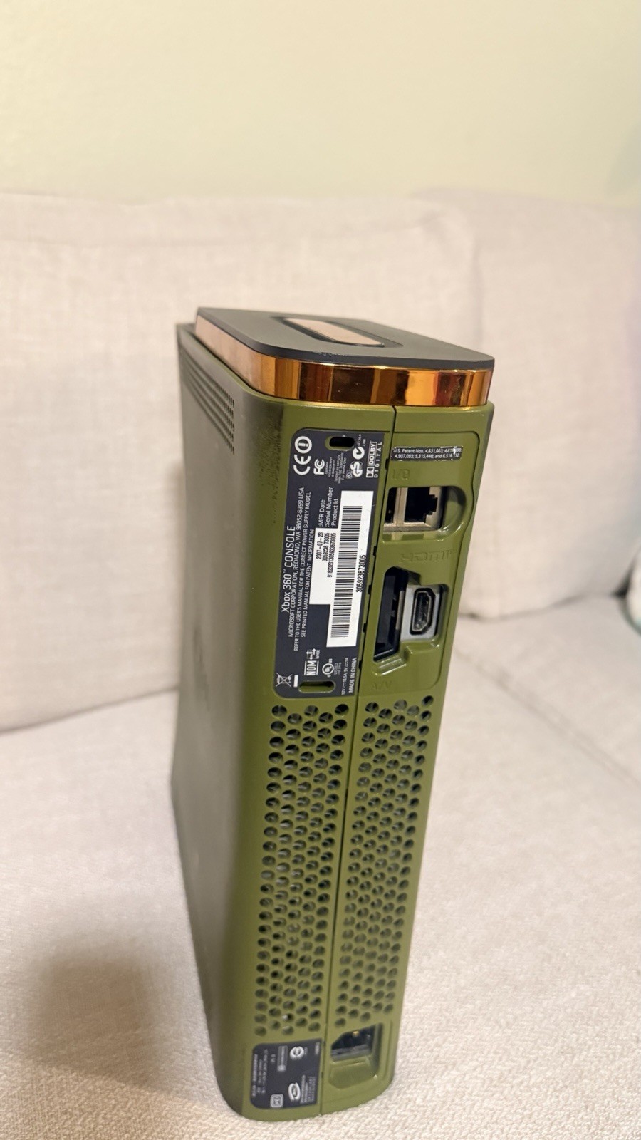 Halo 3 Special Edition Xbox 360 Console – FOR PARTS OR REPAIR – Powers On!