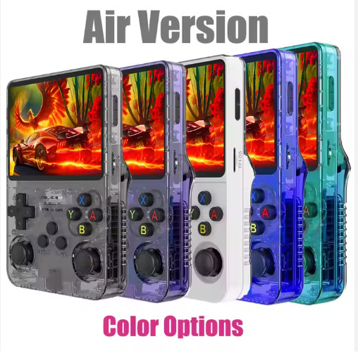 Air Version 128GB,R36S Handheld 20000+ Video Games Console 3.5 Inch IPS Screen