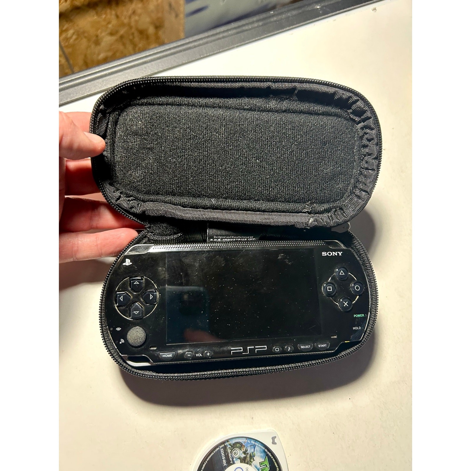 SONY PSP-1001 Complete CIB Black Console No Battery no Charger🔥Works giga