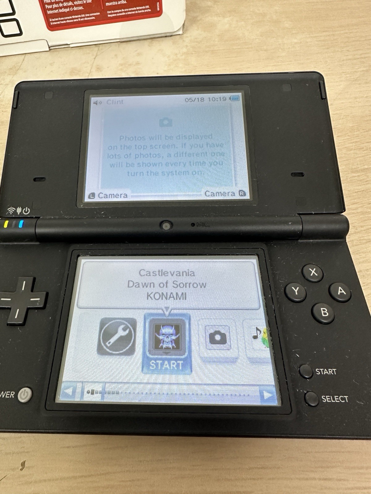 Nintendo DSi – Matte Black – Complete in Box CIB w/ Inserts/Charger/Stylus WORKS