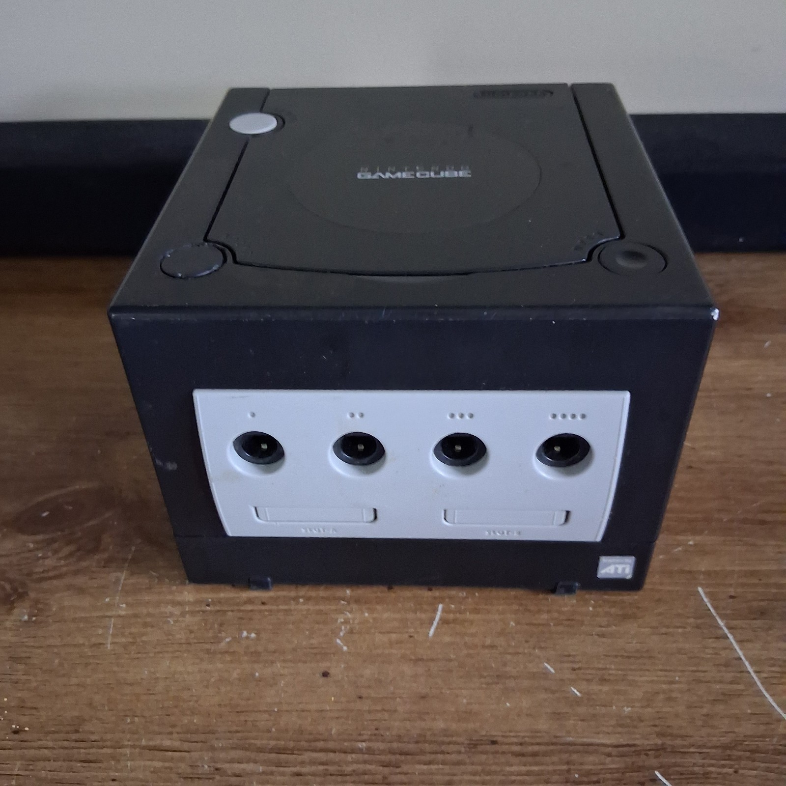 Lot of 2 Broken Nintendo GameCube Consoles DOL-101 Parts Repair Silver/ Black