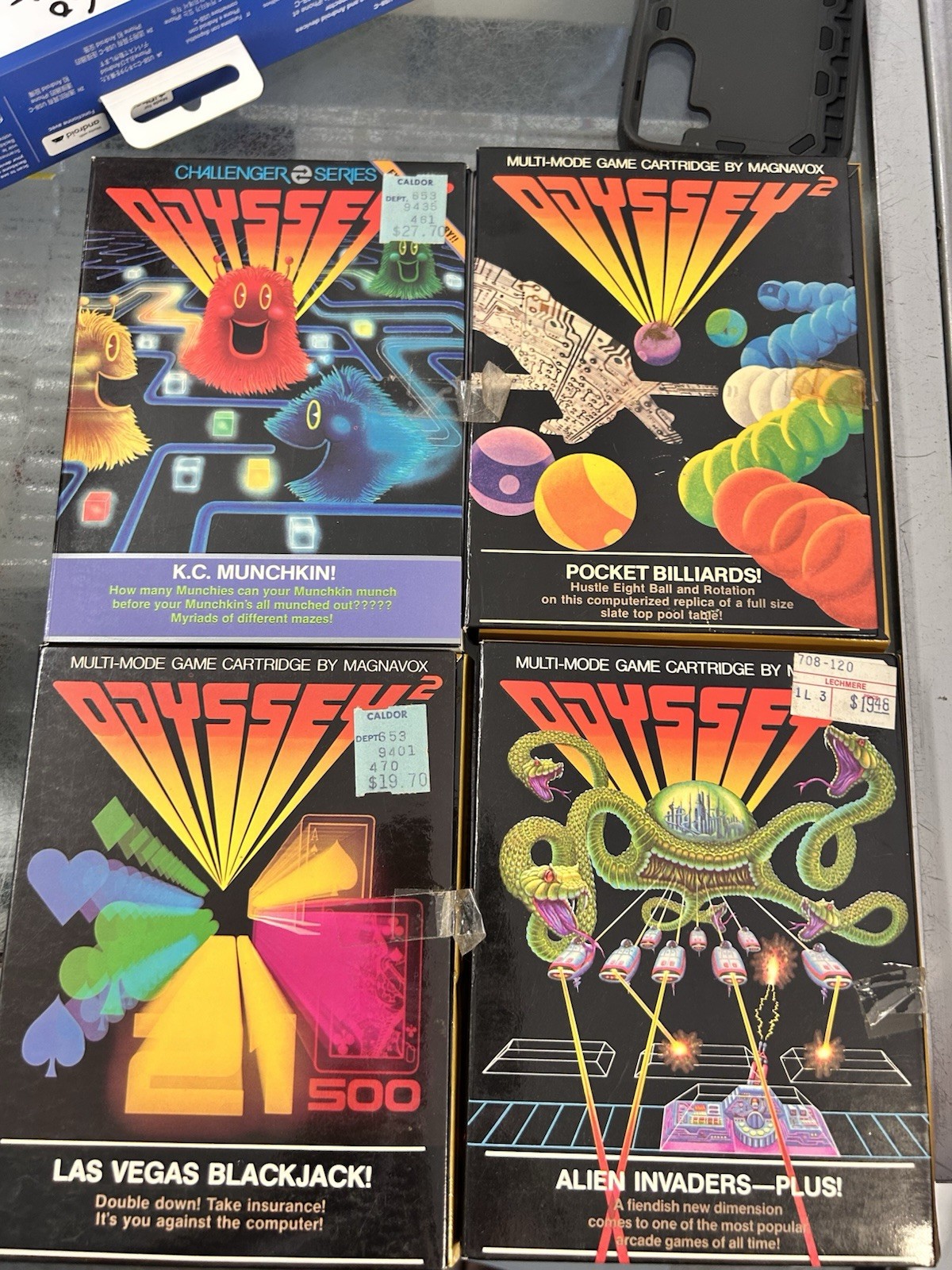 Magnavox Odyssey 2 In Box – Bundle With 13 Games Untested