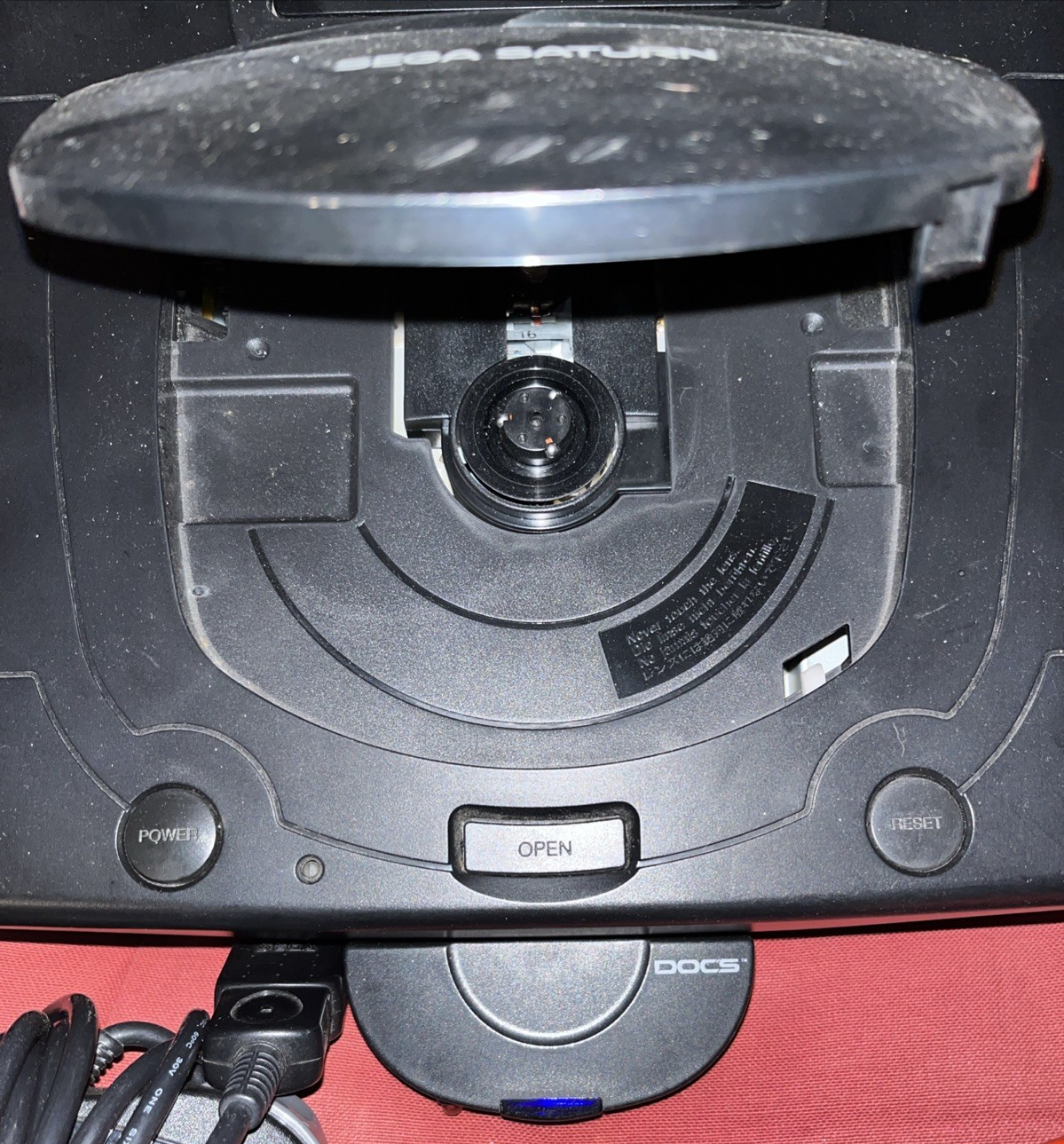 Sega Saturn MK-80000A, Controller, Not For Resale Games & Arcade Gun – TESTED