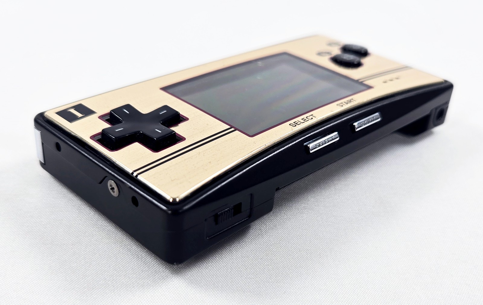 NINTENDO GAME BOY MICRO CONSOLE Famicom Japan Reshelled Tested OXY 001 JPN
