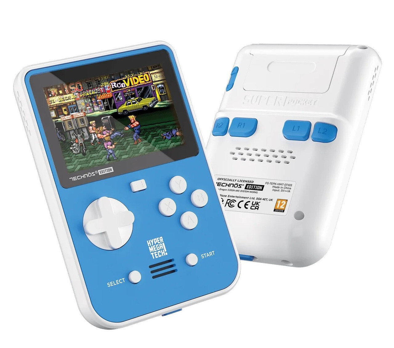 Hyper Mega Tech Technos Super Pocket Handheld Console (Evercade)