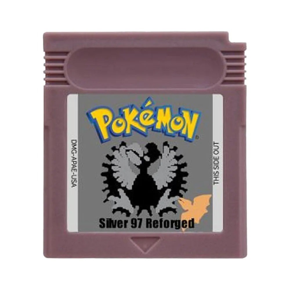 Pokemon Black White 3 Genesis GBC 16 Bit Game Cartridge for GB SP Console