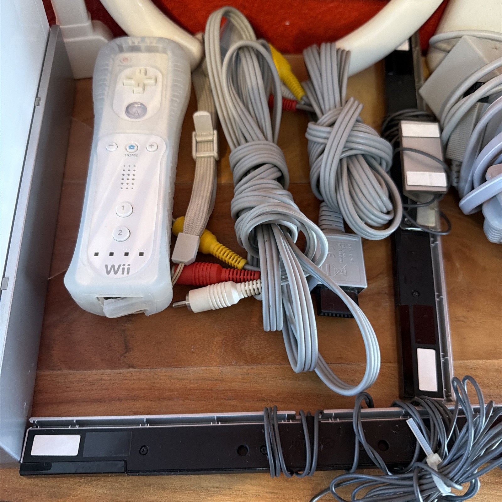 Nintendo Wii Console Bundle Set System Remote Cords Tested WORKS