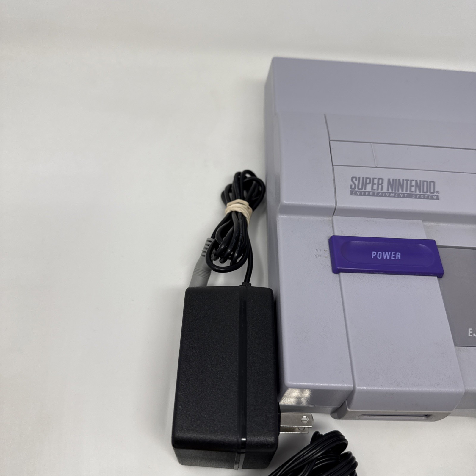 Super Nintendo SNES Console + Cables + Controller Bundle Lot *TESTED* Working