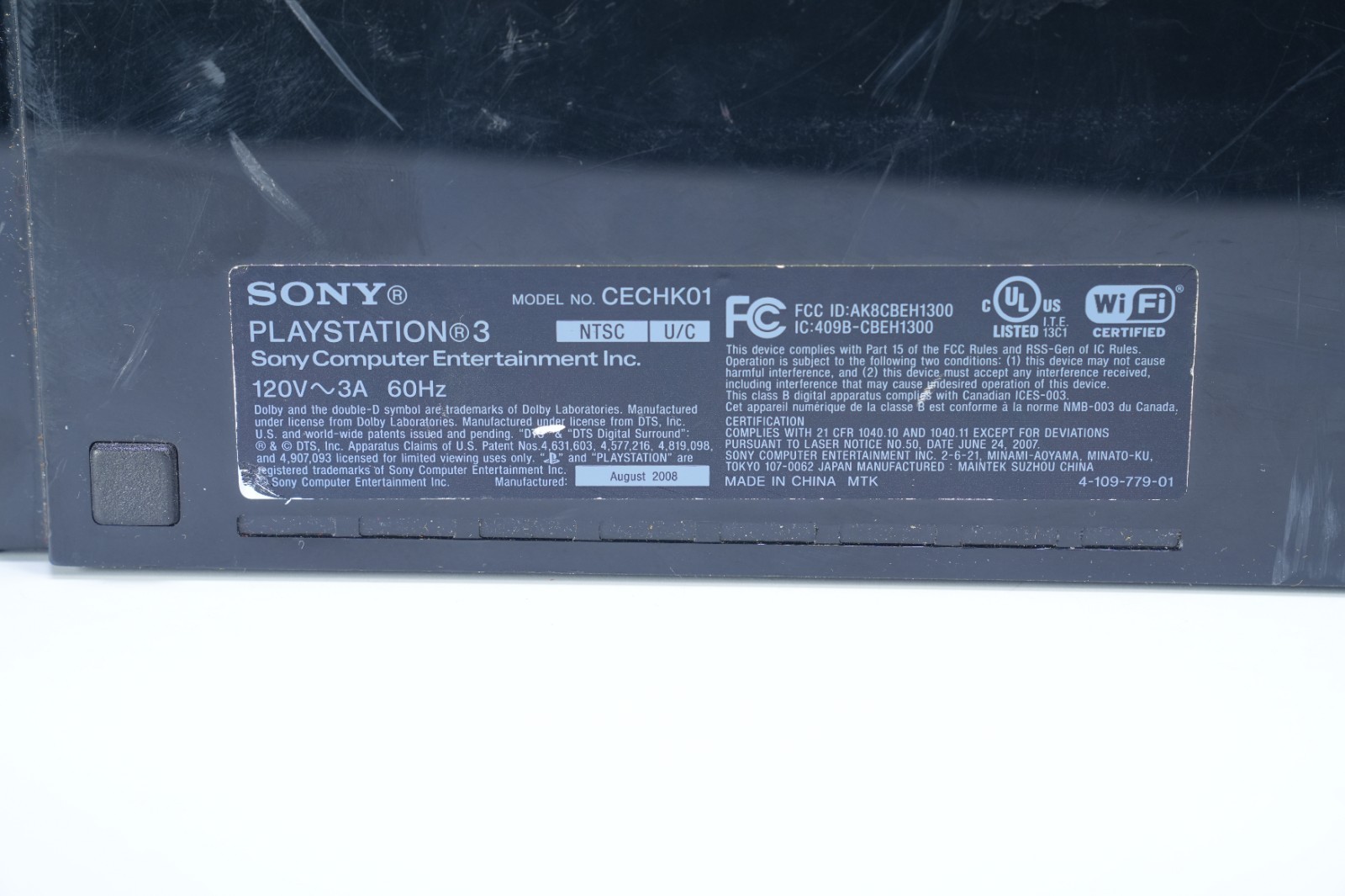 Sony PlayStation 3 CECHK01 80GB Console – Used