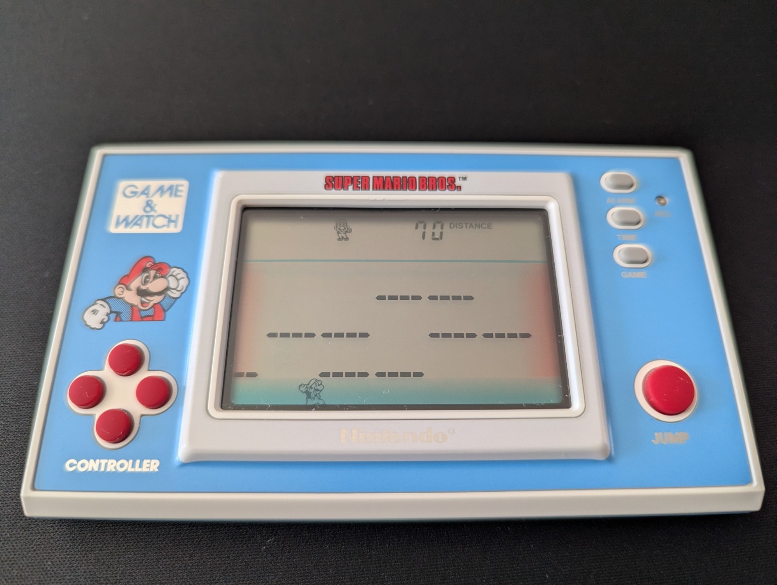1988 Nintendo Game ＆ Watch (YM-105) Super Mario Bros Video Game (Clean & Tested)