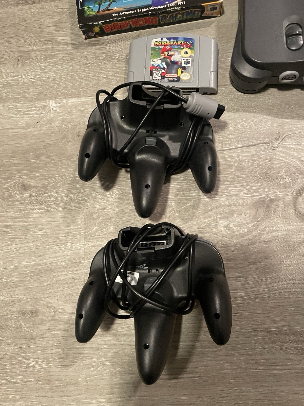 Nintendo 64 Console Bundle w/ Controllers & Mario Kart 64