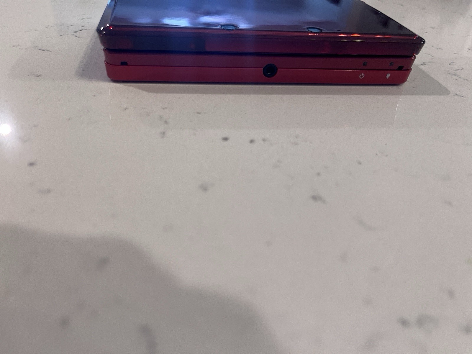 Nintendo 3DS Red Handheld Console Wi-Fi Capability Headphone Jack