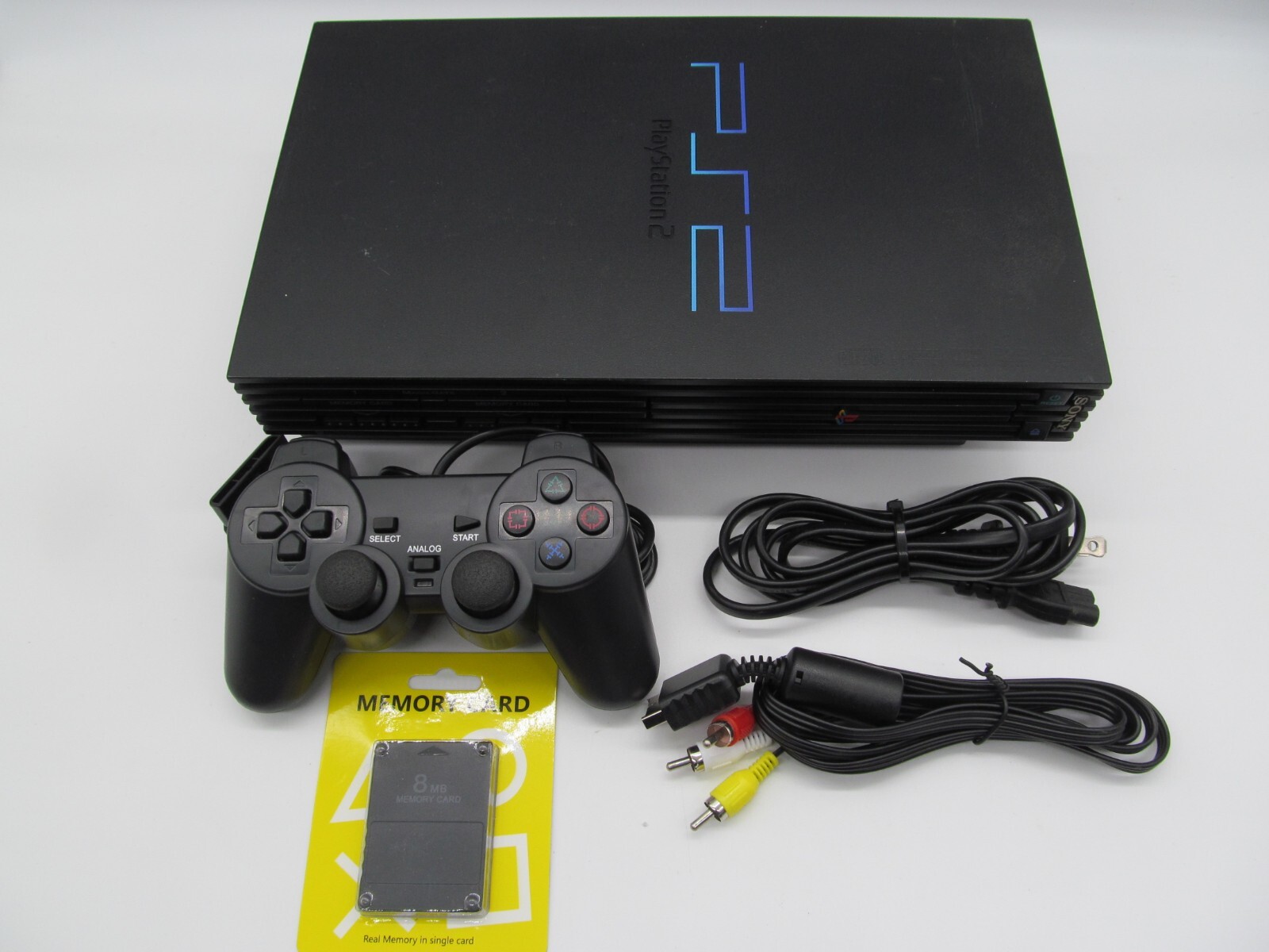 Sony Playstation 2 Console PS2 FAT with BRAND NEW wireless controller