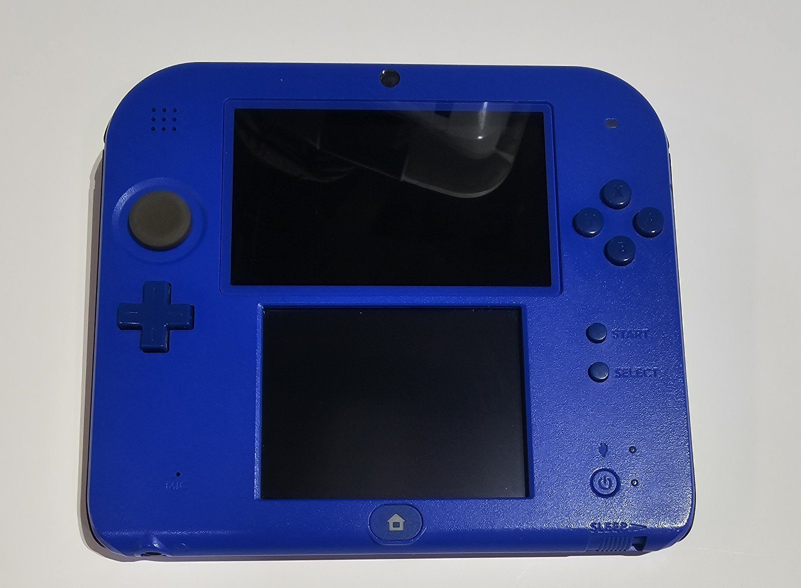 Nintendo 2DS Mario Kart7 Edition In Original Box OEM Charger & Stylus Blue Works