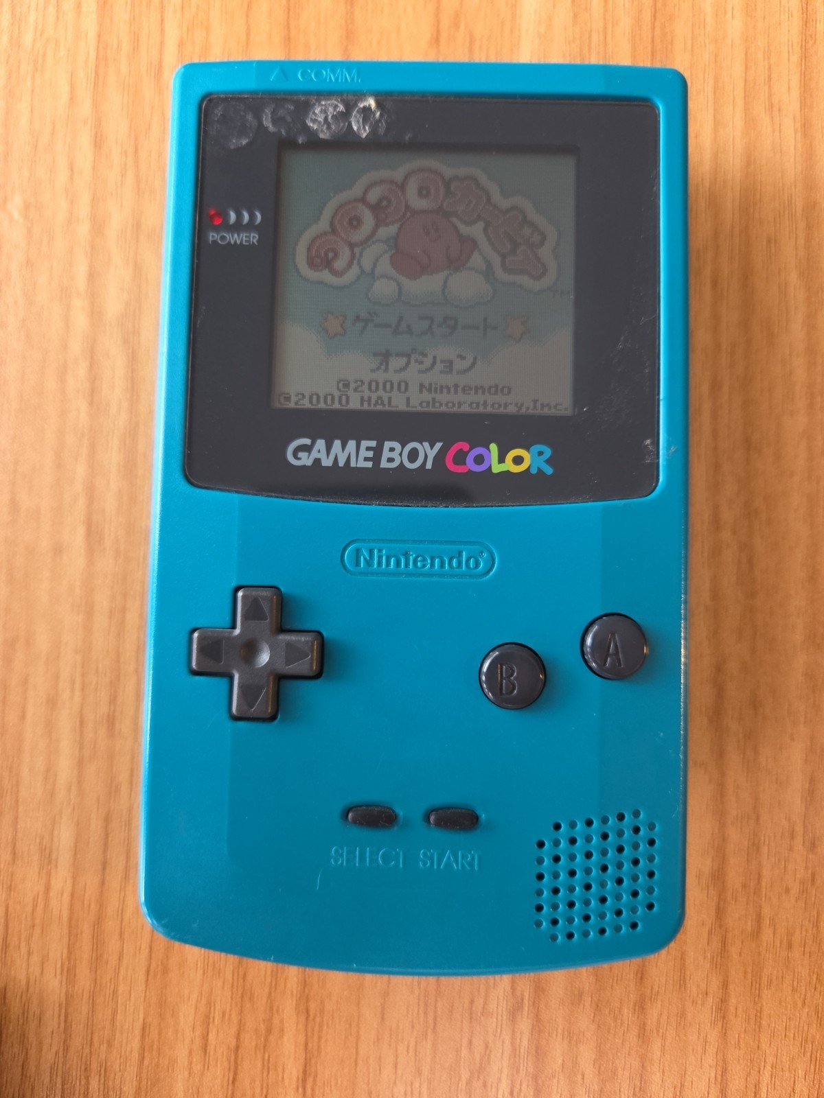 1998 Nintendo Game Boy Color Handheld Game Console CGB-001 Teal