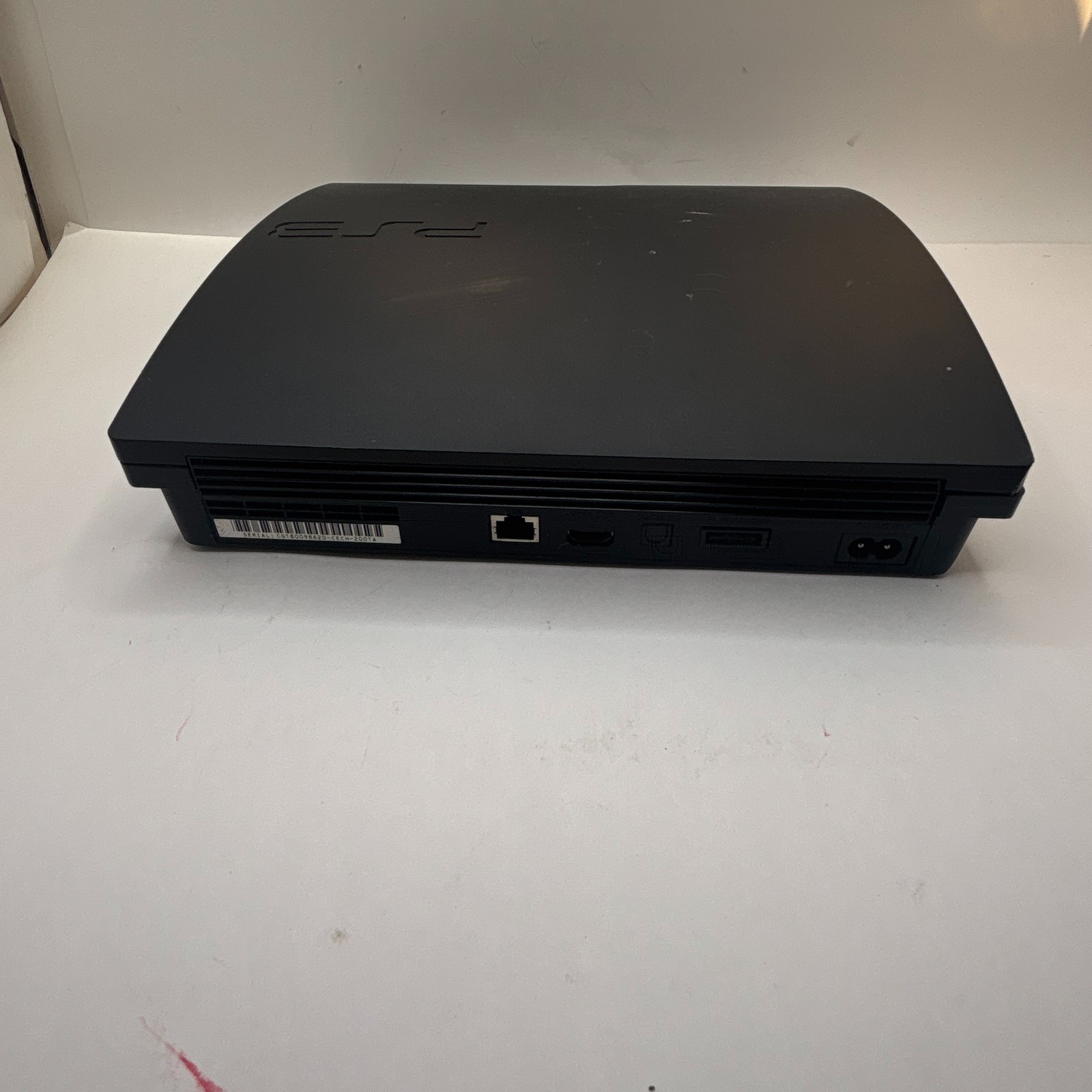 Charcoal Black Sony PlayStation 3 Slim CECH-2001A 120GB HDD Console Only