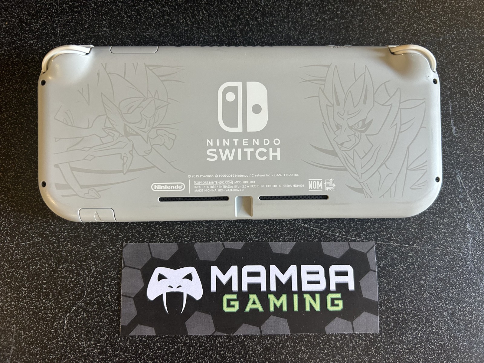 Nintendo Switch Lite Zacian and Zamazenta Legendary Pokemon Handheld Game System