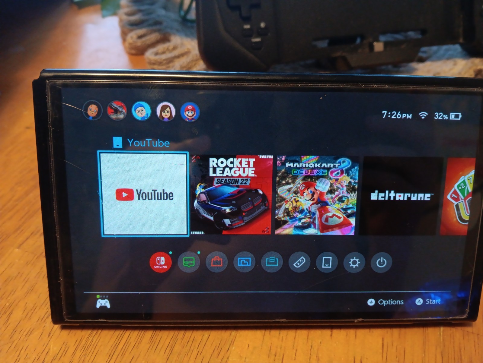 Nintendo Switch OLED Decent Condition Nearly Everything Included+2 Games
