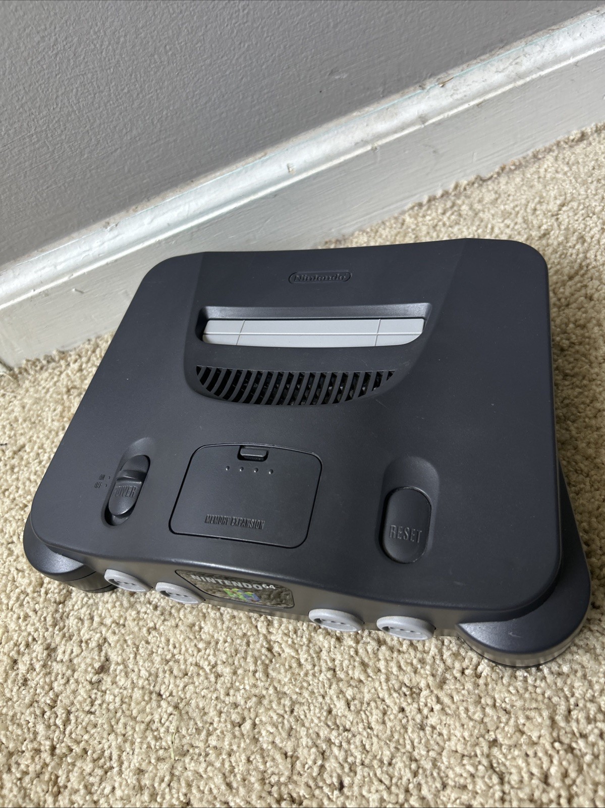 Nintendo 64 Console Only No Cables Or Controllers, TESTED WORKING GOOD CONDITION