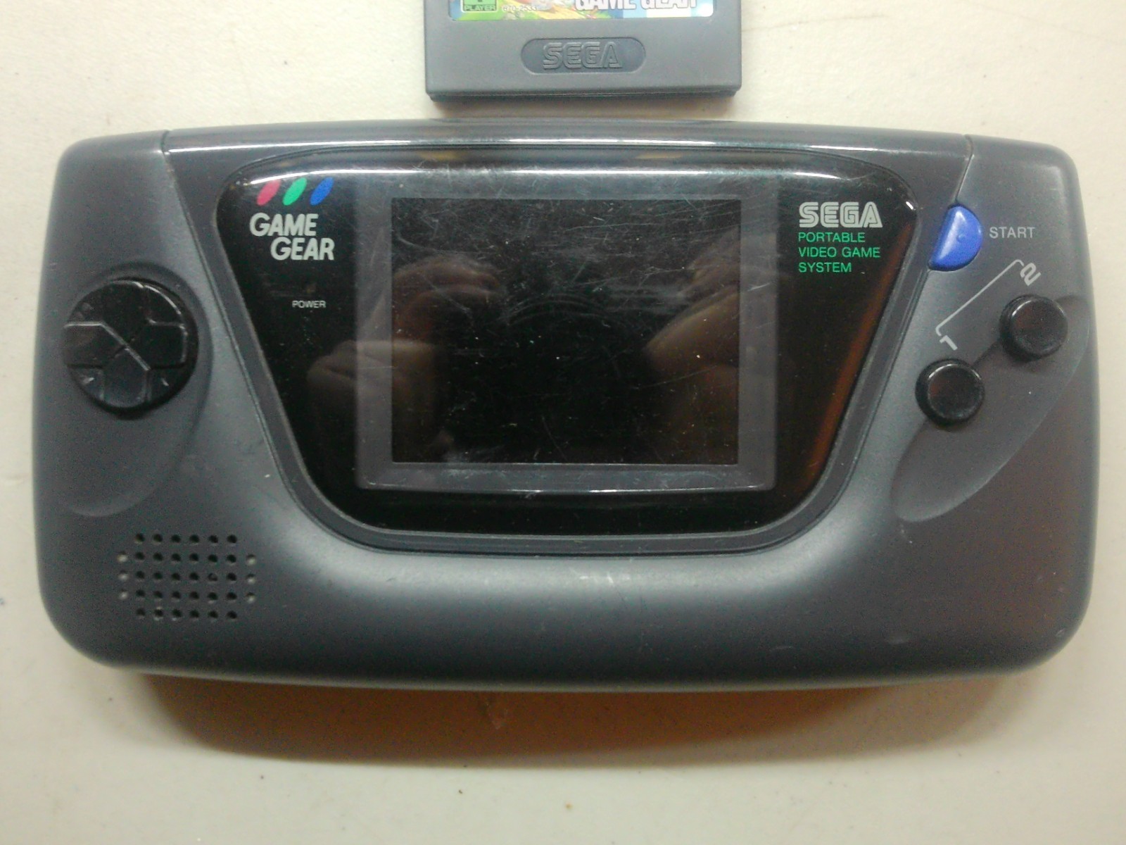 Sega Game Gear Console With Sonic the Hedgehog 2 (Read Description)