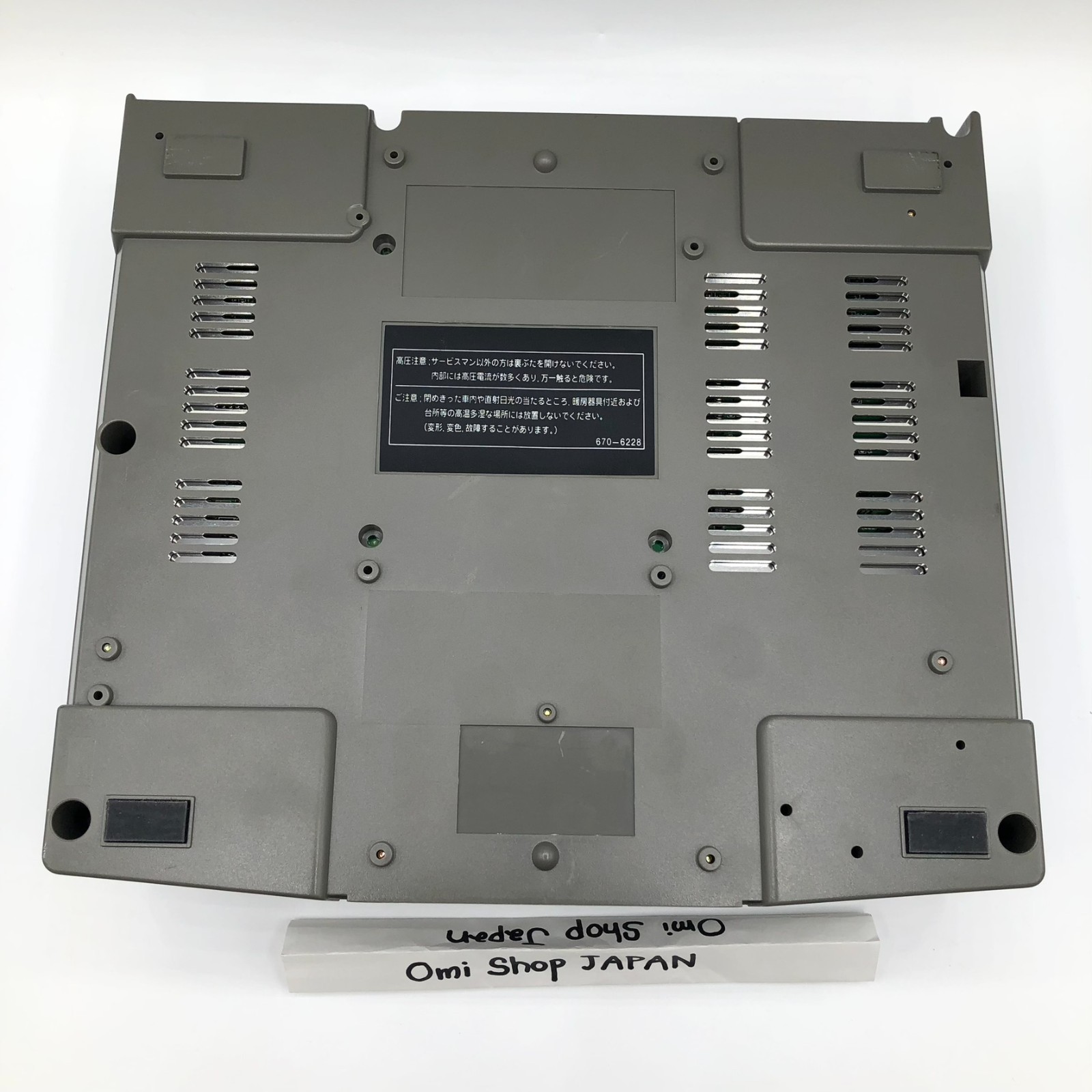Sega Saturn SS Home Console HST-3210 Grey Tested working NTSC-J w/ Ctrlr+Cables