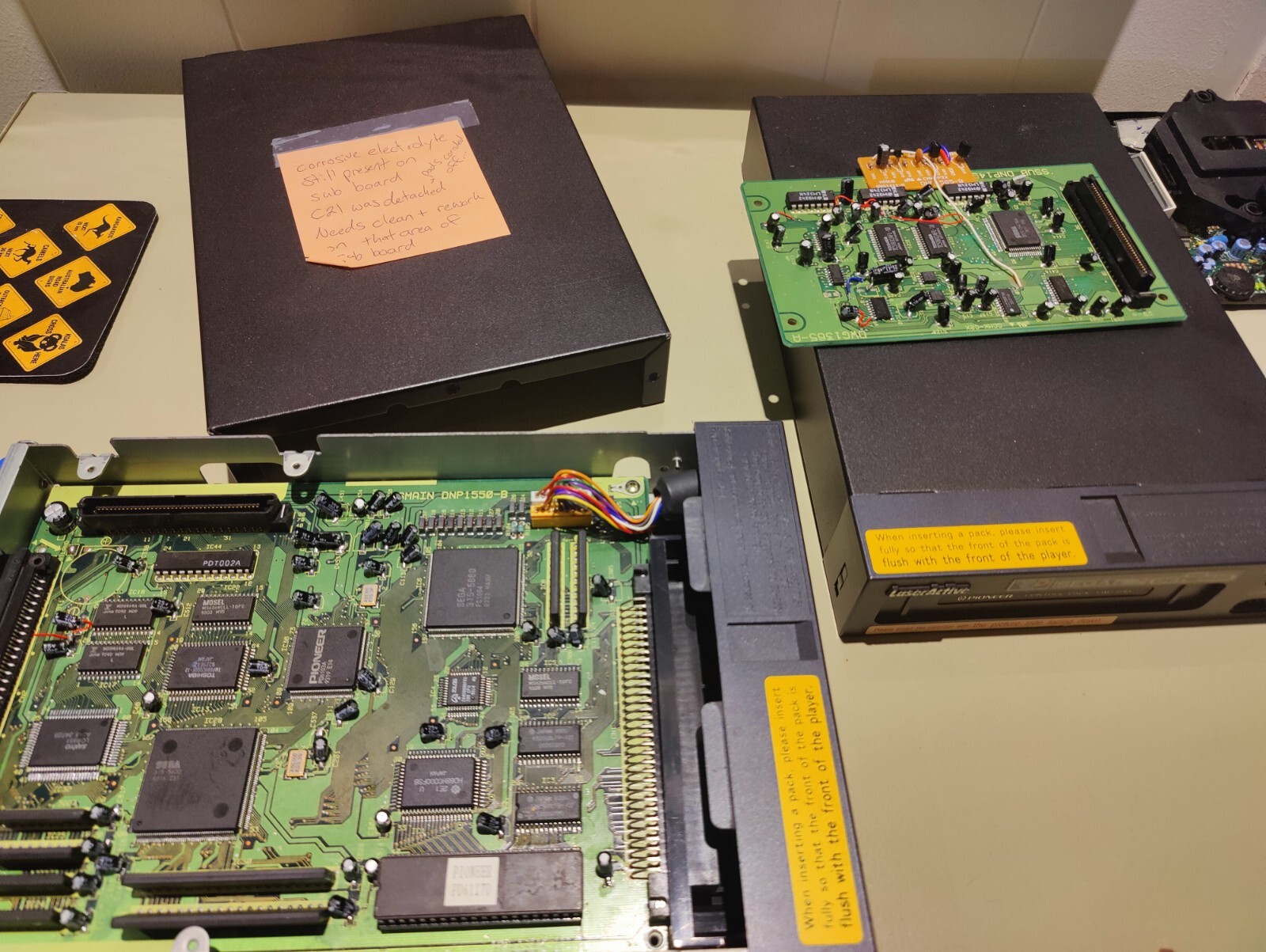 SEGA CDX | Aiwa CSD-GM1 | JVC X’Eye | PAC S1/N1 LaserActive Mods & Services