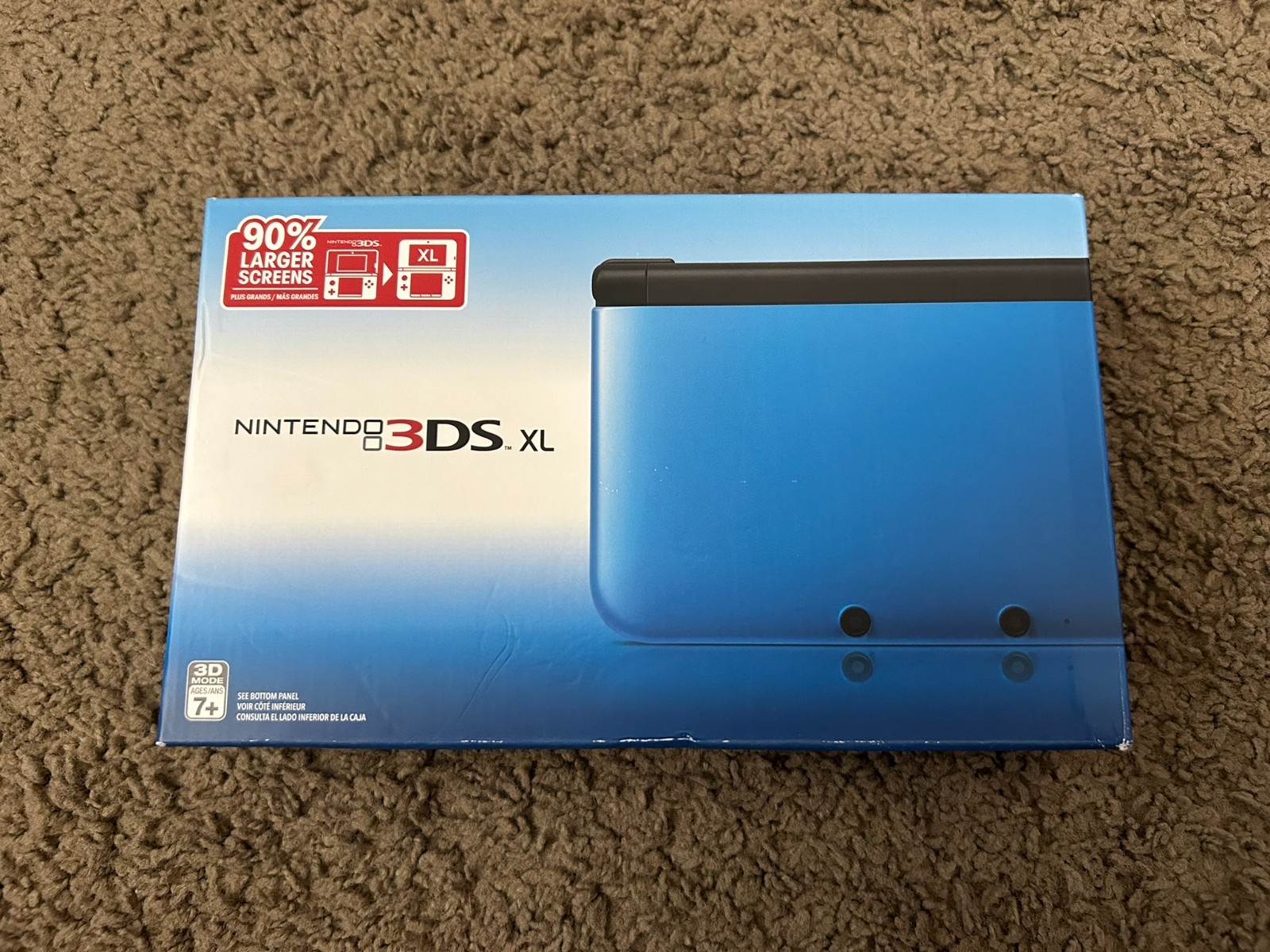 BRAND NEW Nintendo 3DS XL Handheld System – Blue/Black Console Factory Sealed!