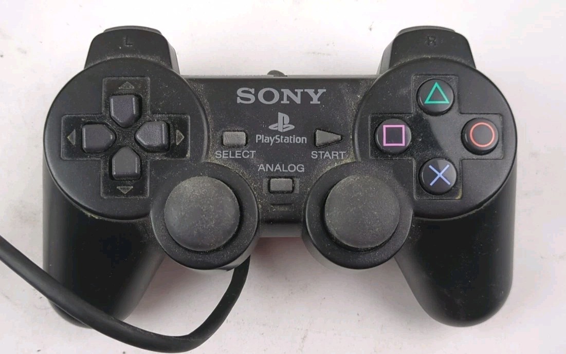 PlayStation 2 PS2 Fat Console W/Controller + Cords & Memory Card Tested READ!