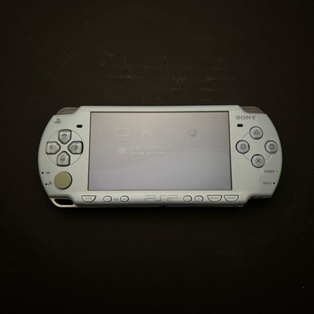 Sony PSP2000 Console Felicia Blue USED Japan Free Shipping Very Good Condition