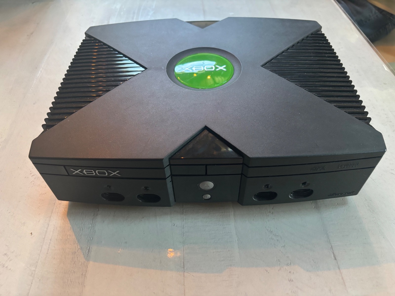 Xbox, perfect condition, comes w/ controllers and 3 free games
