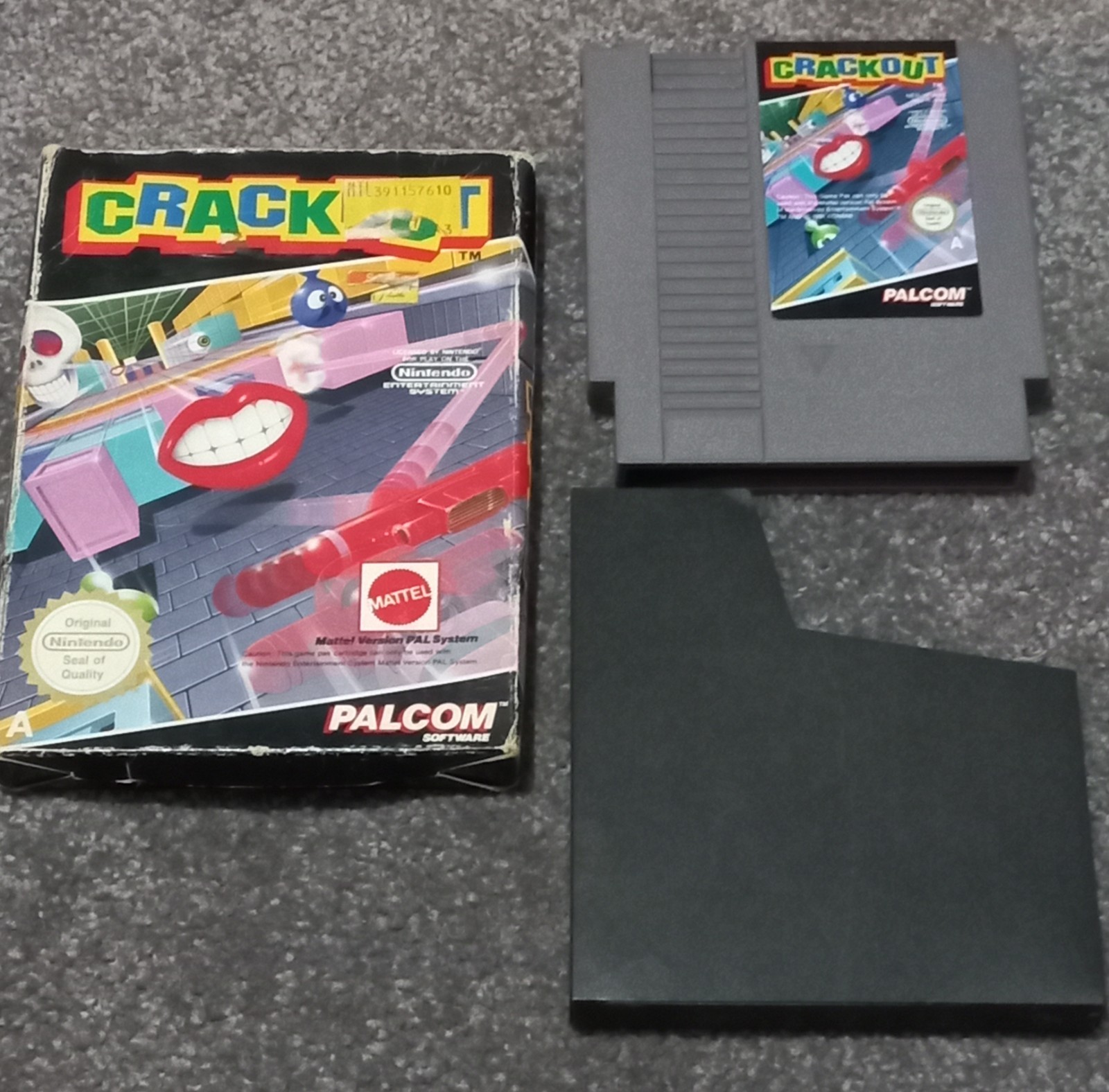 Original Nintendo Entertainment System (PAL) Console & 7 Games
