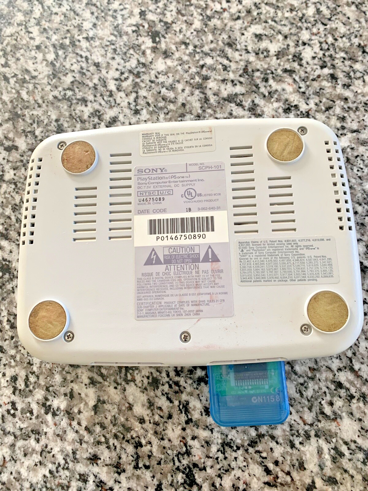 Sony Game Boy Play Station (PS One) In Working Order. Beige