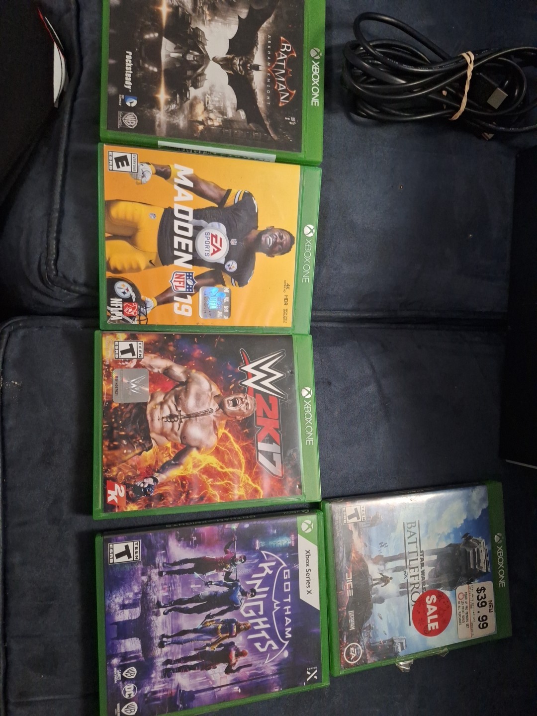 Xbox One S Console – White Bundled With A Brand New Controller Plus 5 Game’s