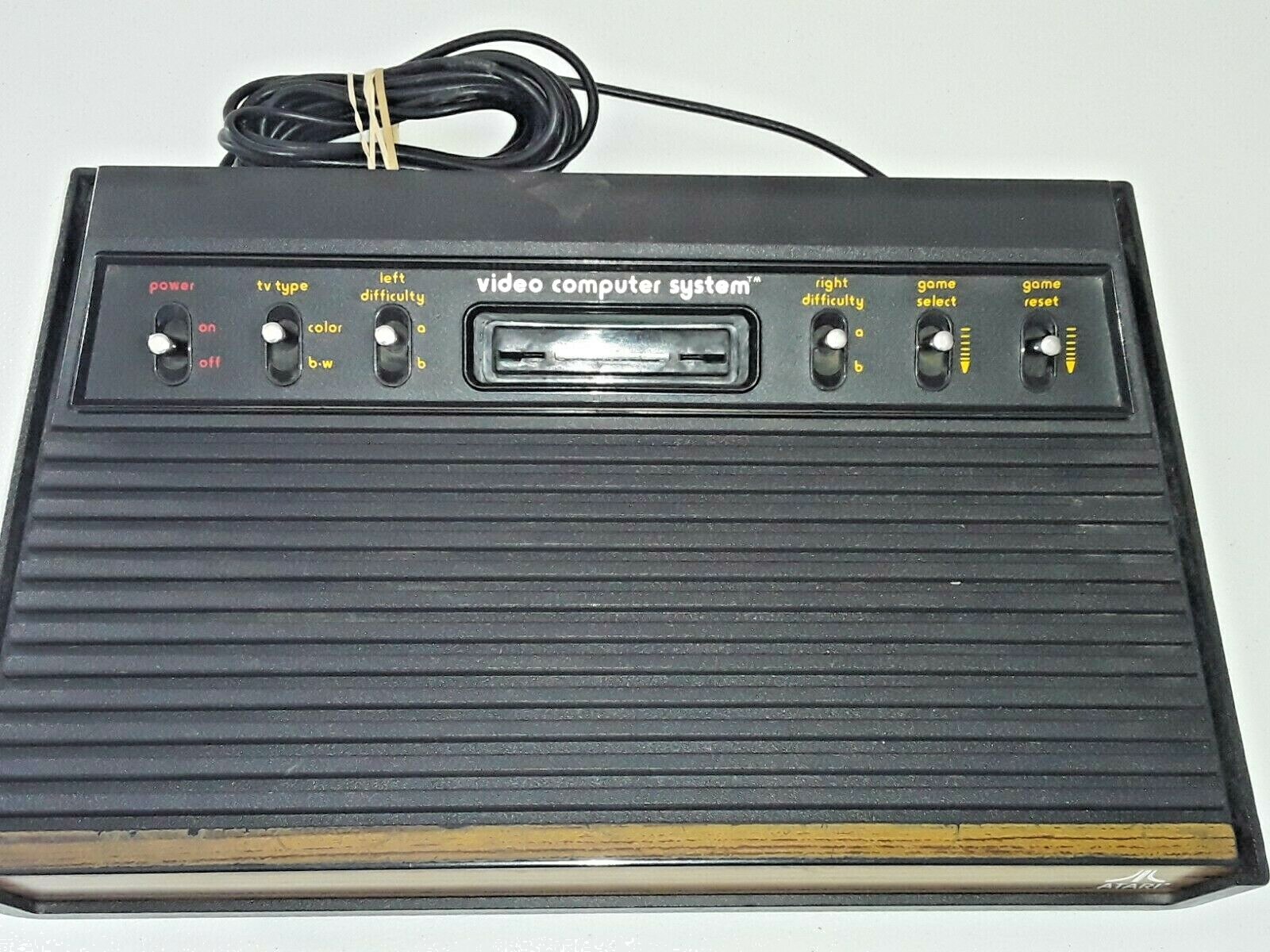 *** CHROME SWITCHES FACTORY RECONDITIONED Atari 2600 Console System CX2600 SIXER
