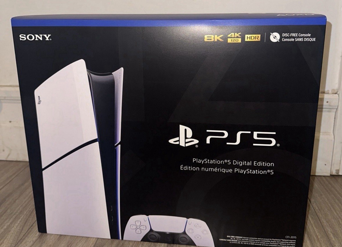 Sony PS5 Digital Edition Console – White