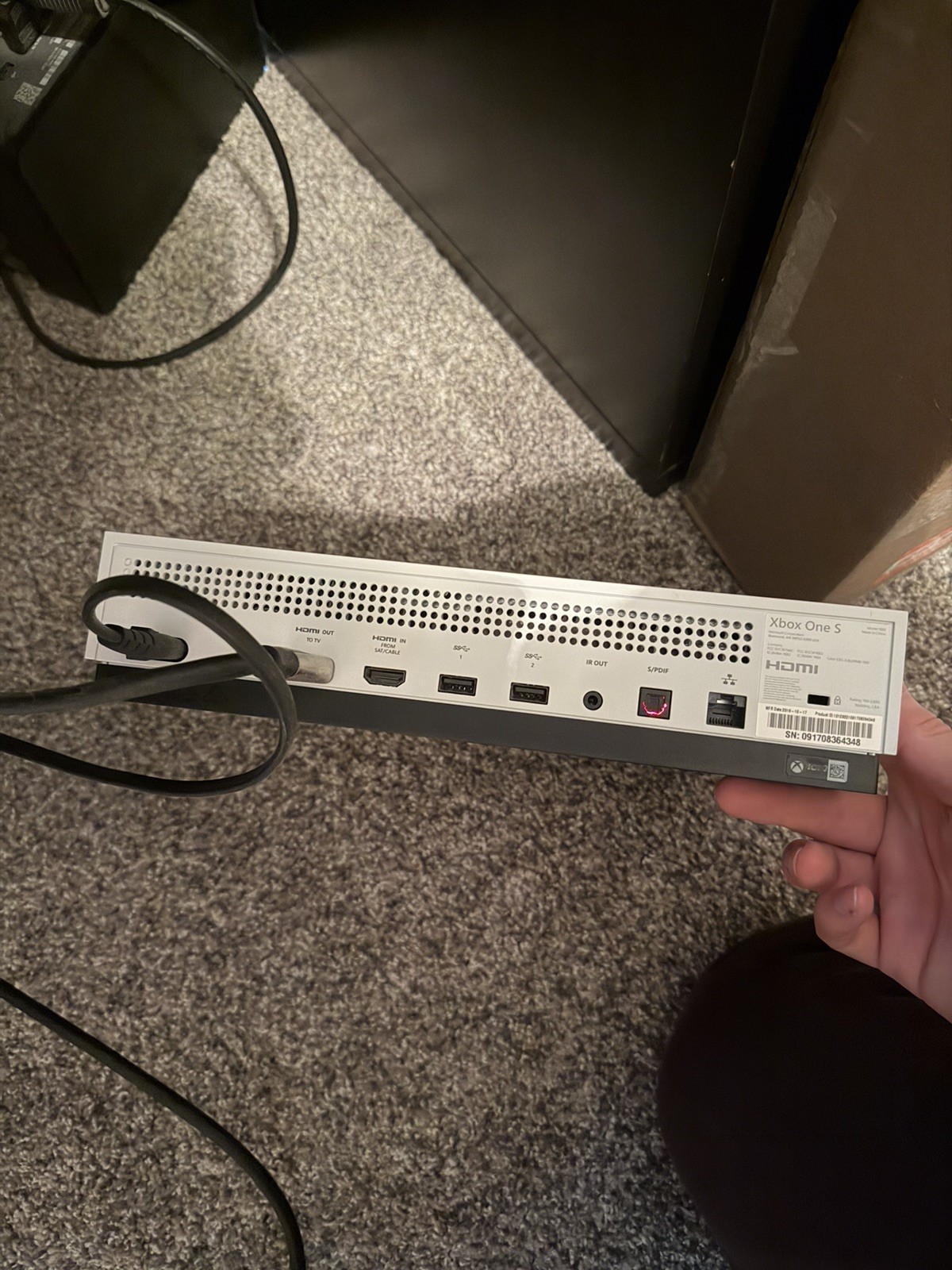 Xbox One S – White – 500gb – Good