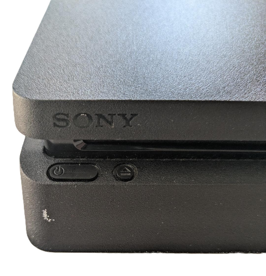 PS4 500GB Console, used in box, includes controller and cords, game NOT included