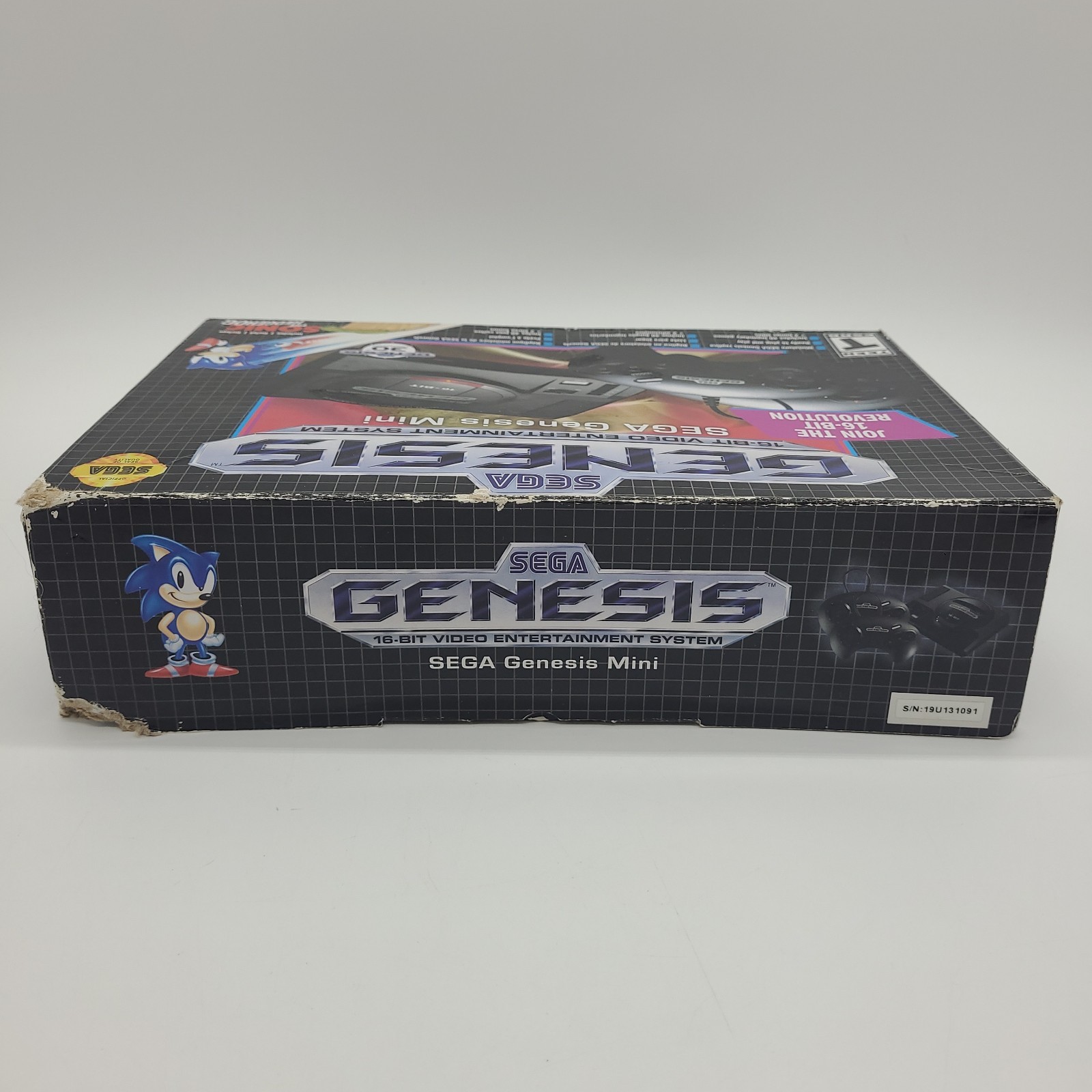 SEGA Genesis Mini Home Game Console – Black With The Box Tested