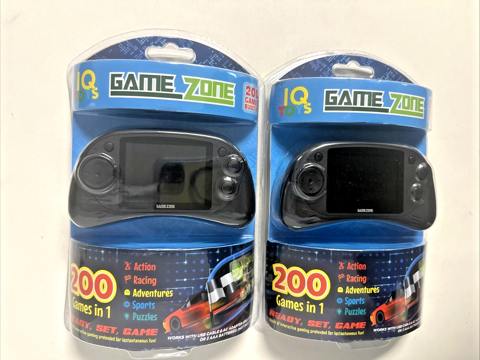 Handheld Portable Digital Screen 200 Games , 2.7” Color Display BLACK NEW SEAL