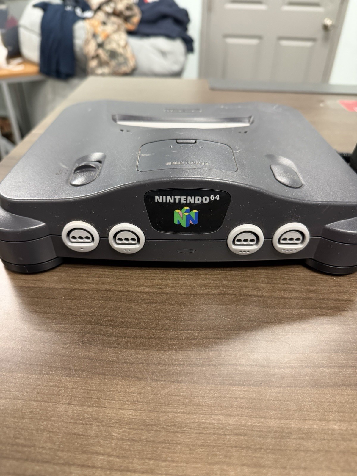 Nintendo 64 Console Gray NUS-001(USA) Vintage 1996 Jumper Pack Powers On