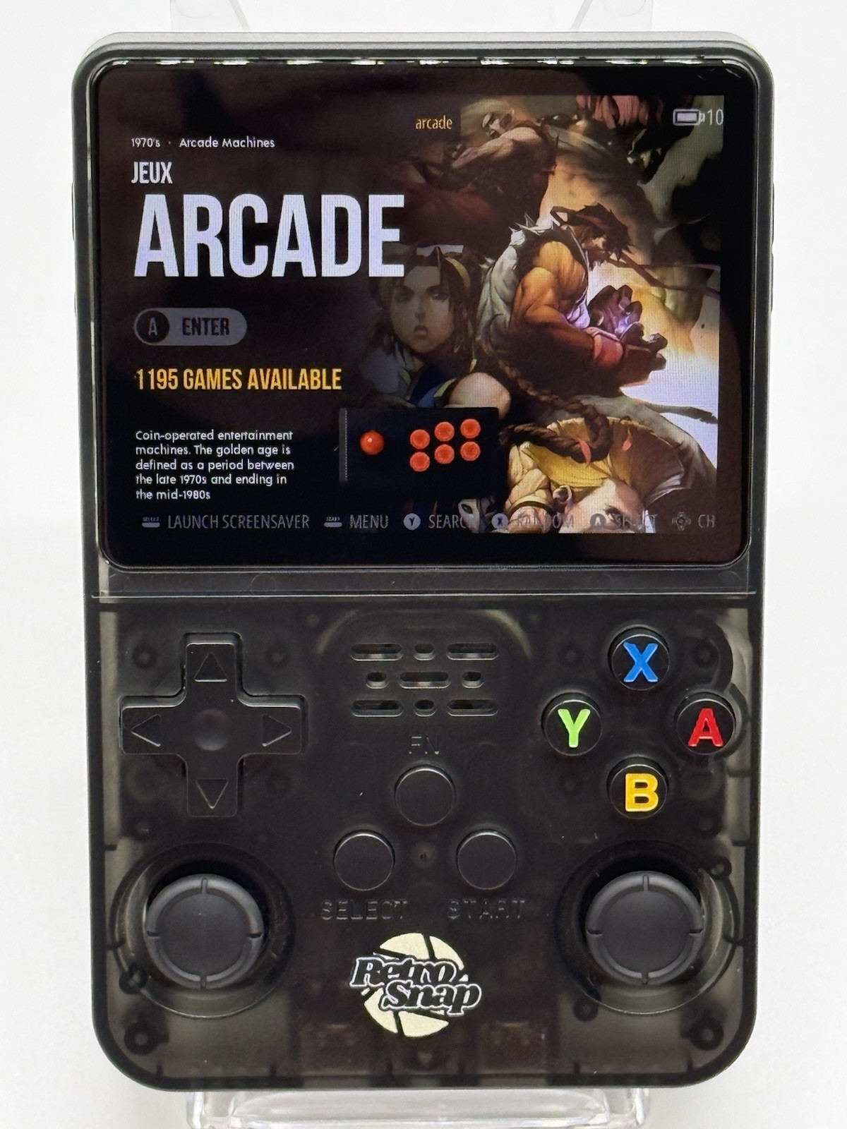 Retro Snap Play Handheld Game Console R36S – 39,000 Games!