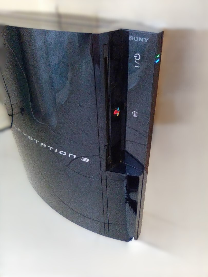 Tested Sony PlayStation 3 PS3 CECHB00 20GB Black Console Japan Verified Working