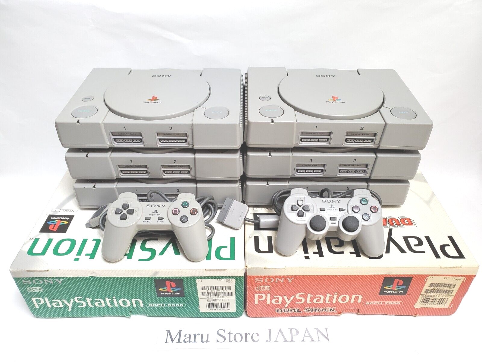 SONY PlayStaton1 PS1 One Console (NTSC-J) Select Model Controller Tested JAPAN