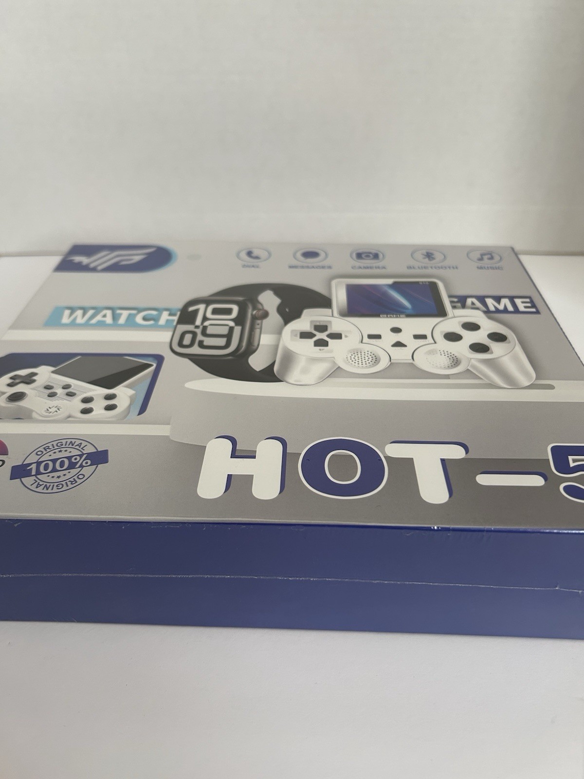 HTP HOT-5 Handheld Game Console AMOLED Display Bluetooth Camera Messages