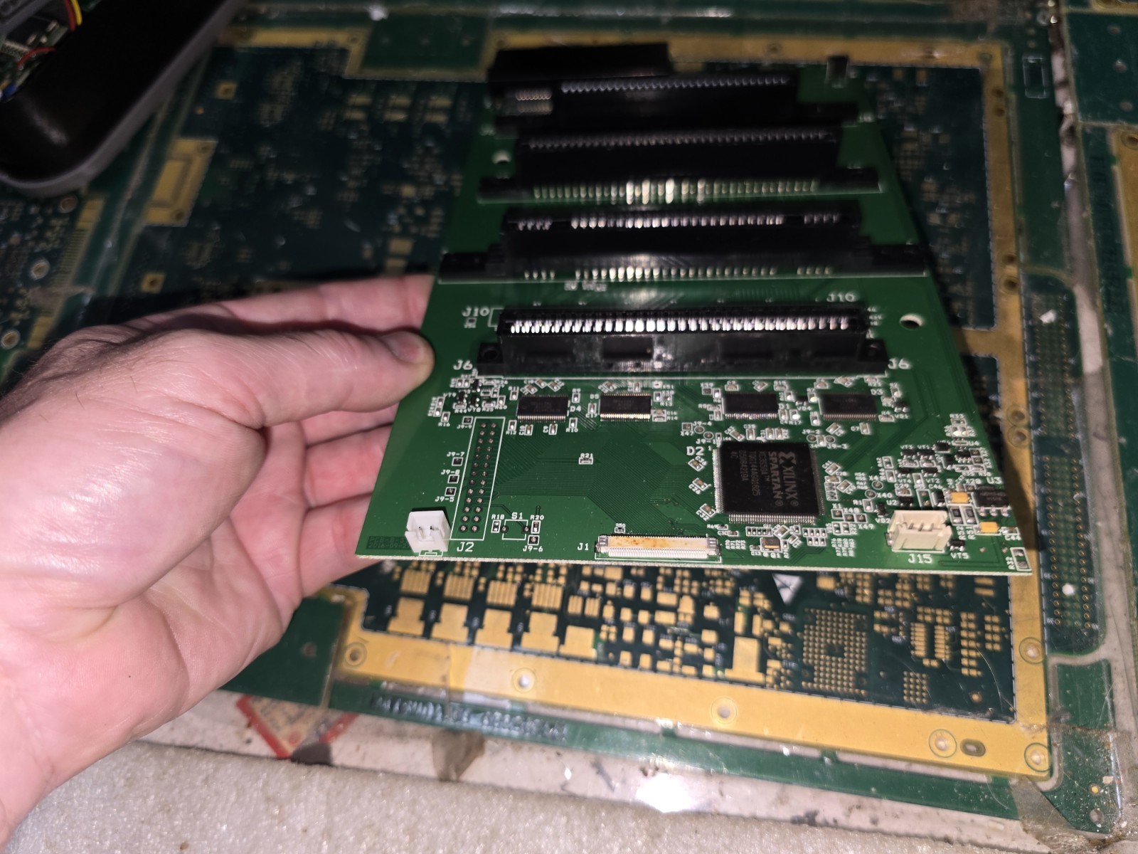 Hyperkin Retron 5 DEFECTIVE DONOR Cartridge Slot Board-Broken Pin/Clip-PARTS